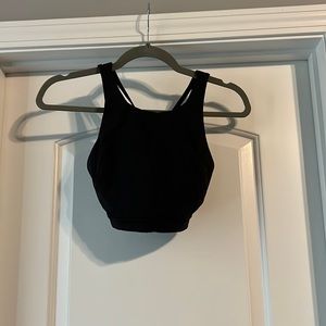 Lululemon strappy black sports bra